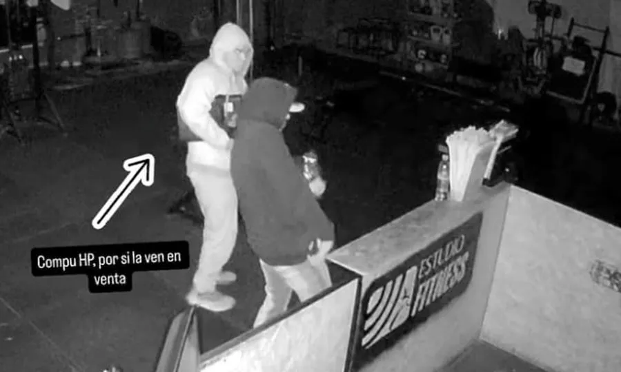 Robo gimnasio Fitness