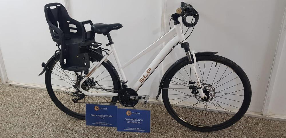Bicicleta sustraída 15-12