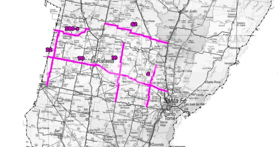Rutas a concesionar 2