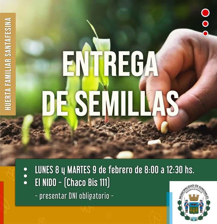 entrega semillas