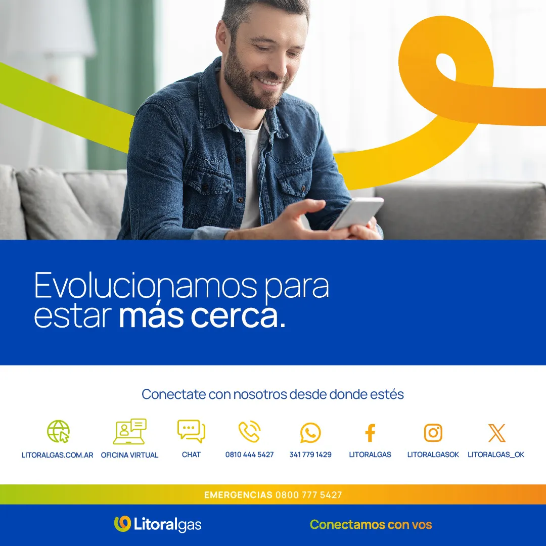Litoral Gas - Celular canales contacto online 2