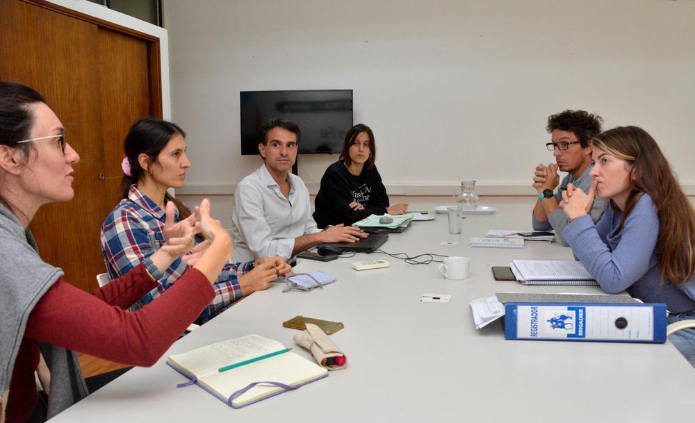 Reunion en el Ministerio de Ambiente