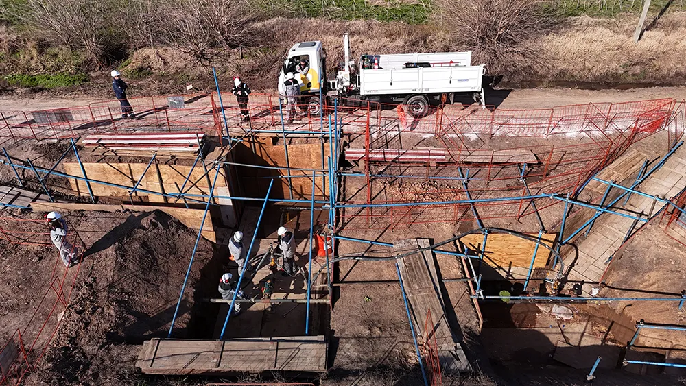 Obra mantenimiento Litoralgas