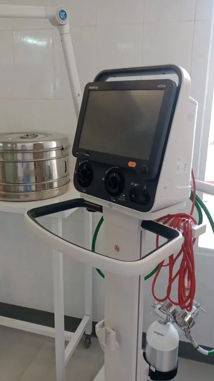 Respirador portatil Hospital 1