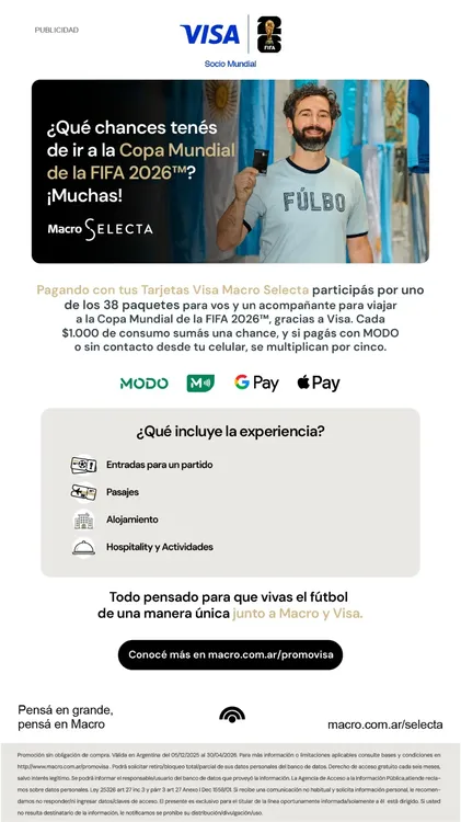 Macro y Visa te llevan al Mundial 3