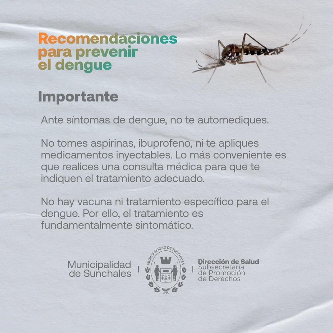 Recomendaciones para prevenir dengue 3