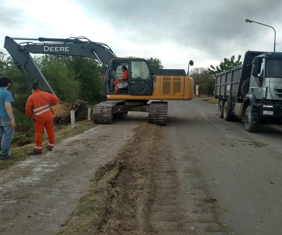 Obras en canal norte