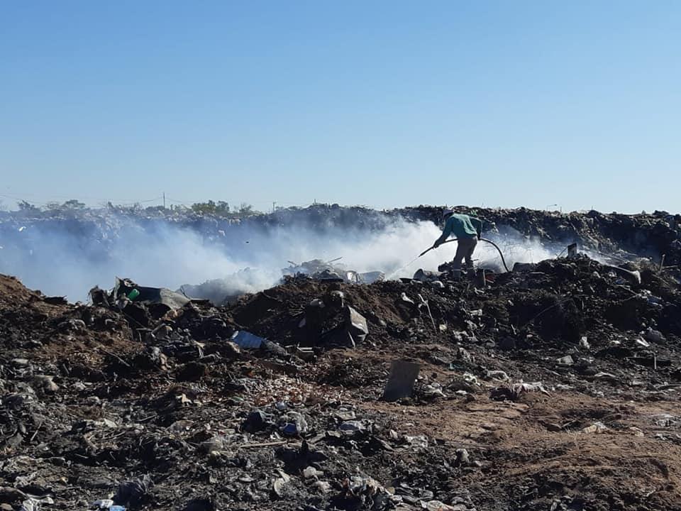 incendio basural
