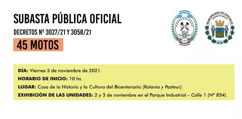 Subasta publica 2