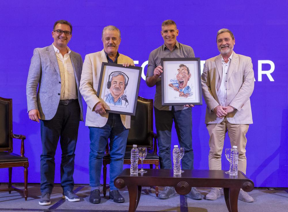 Fabbri, Palermo y directivos de SanCor Salud