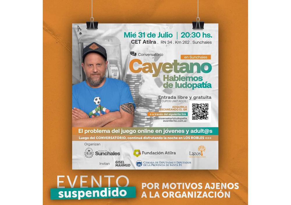 Charla cayetano suspendido 1