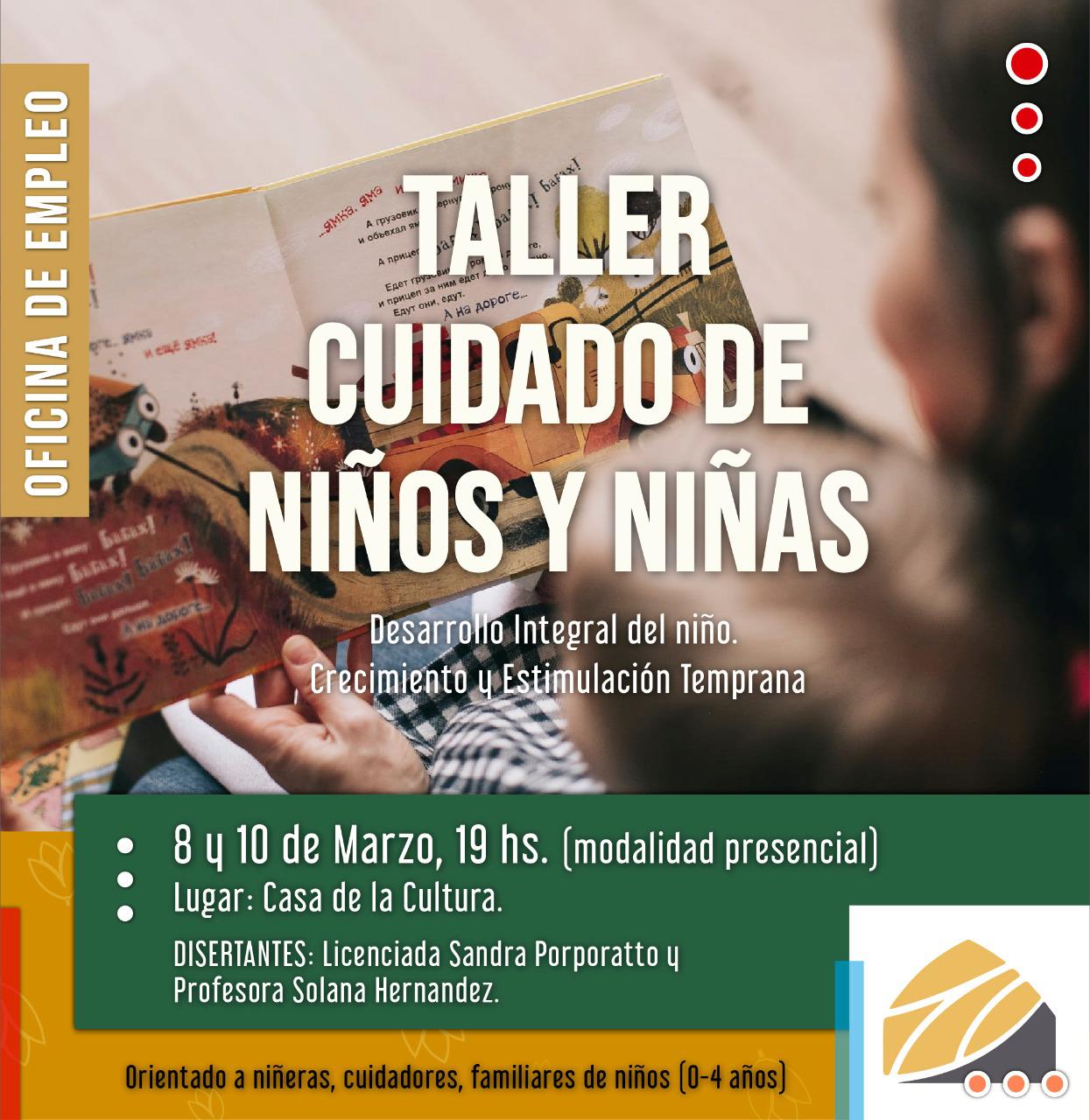 Taller cuidados niños