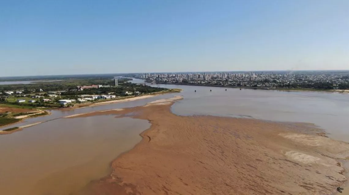 bajante parana