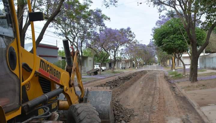 pavimentacion calle lainez