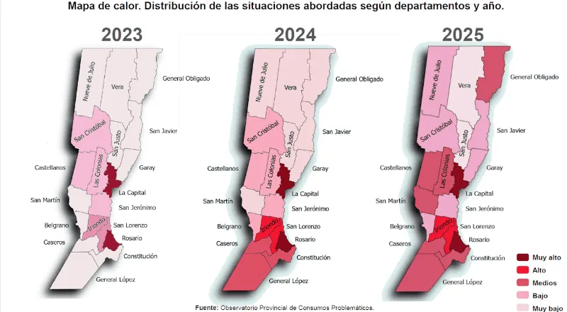 Consumos problematicos en Santa Fe 1