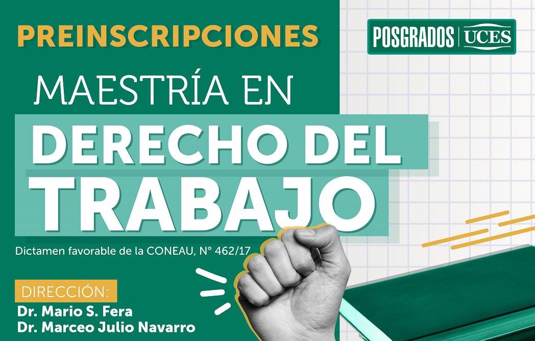 Maestría en Derecho del Trabajo 2
