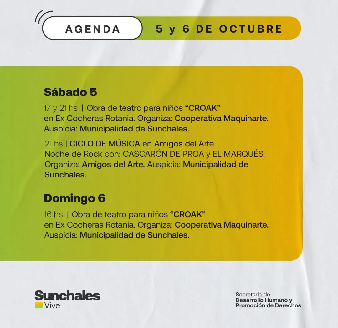 Mes Aniversario Sunchales 2