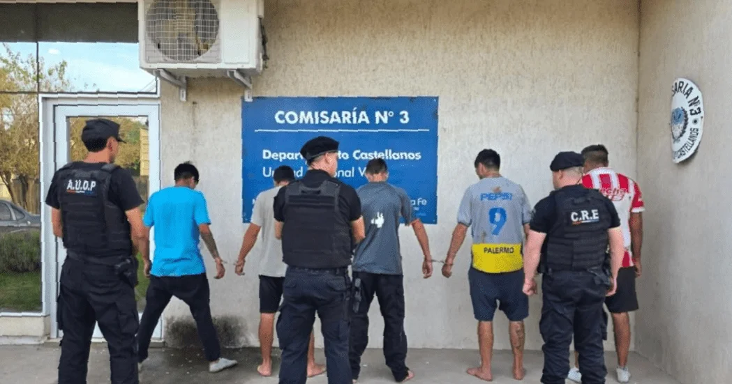 Detenidos por destrozo en Comisaria