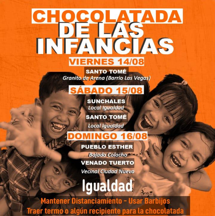 Chocolata de ls Infancias