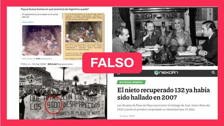 desinformaciones circulan sobre la dictadura - Chequeado