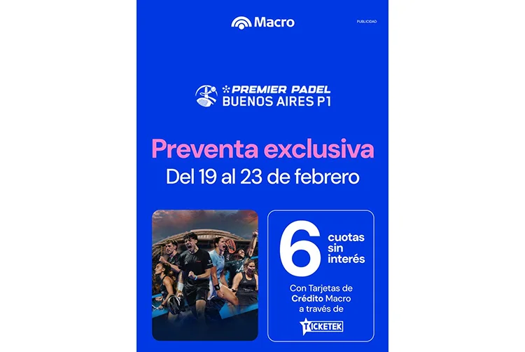 Preventa Premier Padel Bs As P1 1 bis