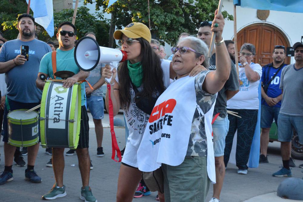 Manifestacion multisectorial sunchales 1