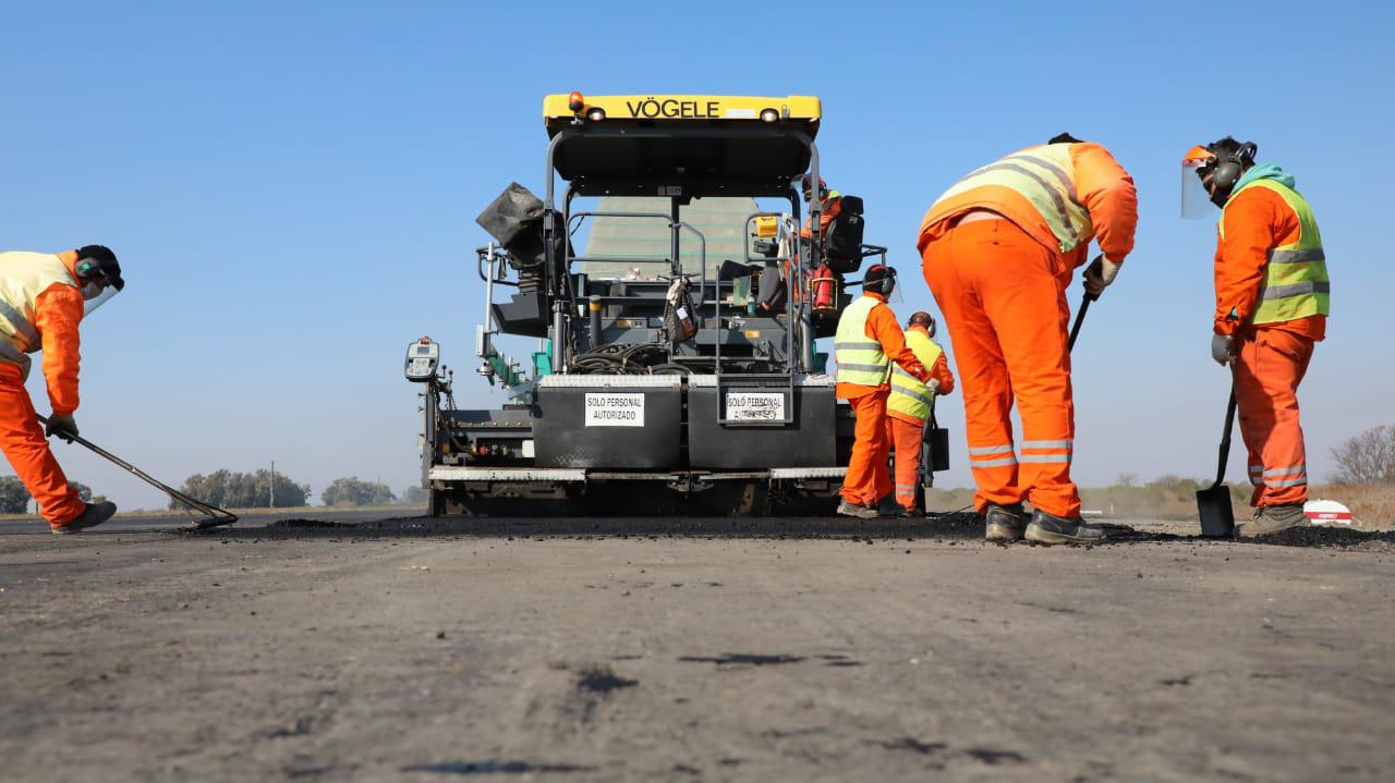 obras viales en Castellanos