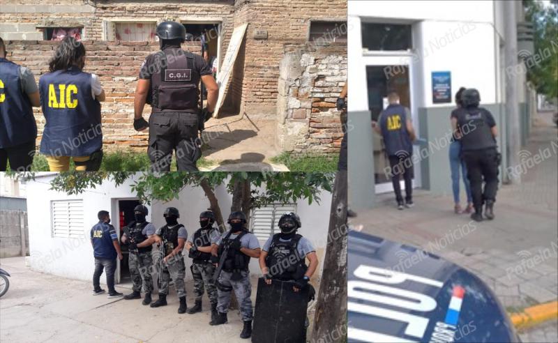 allanamiento en Sunchales