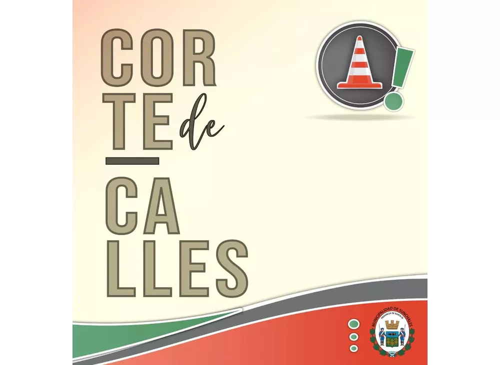 Corte de calles bis