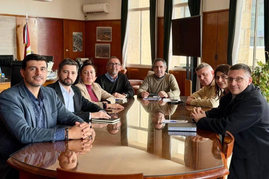 Reunion Vialidad Provincial con concejales rafaelinos