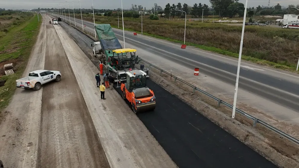 Tercer carril Autopista Rosario - Santa Fe 1 27-4-25
