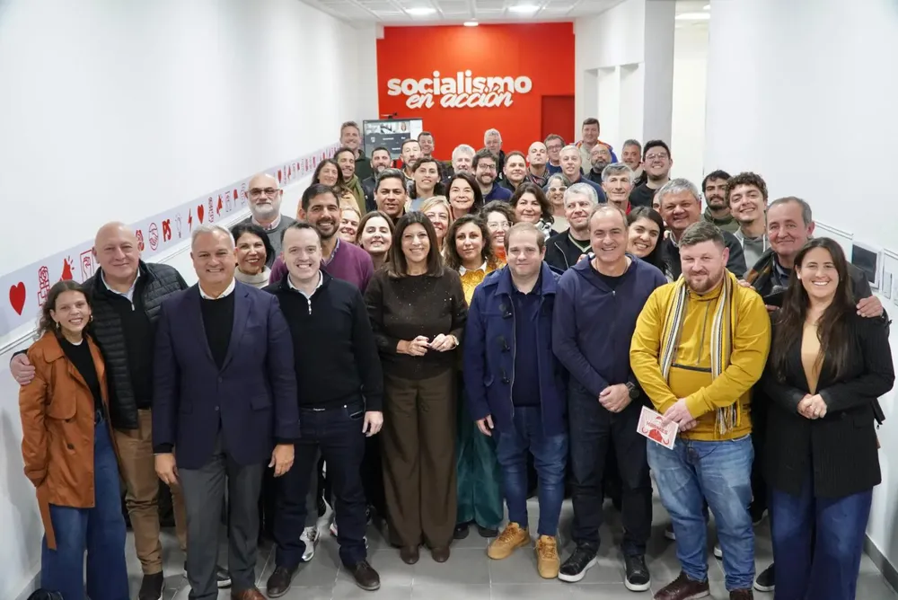 Festejo socialismo elecciones generales 2025