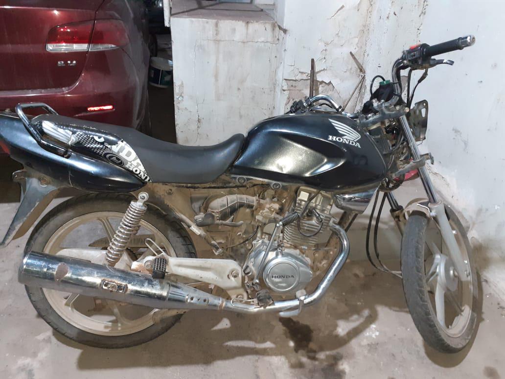 moto recuperada