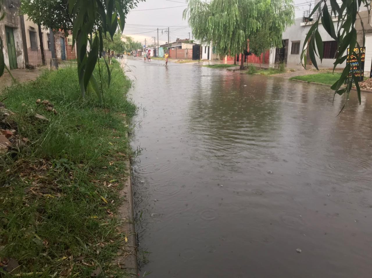 calle anegada