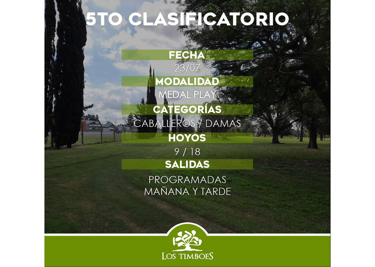 Quinto clasificatorio 2