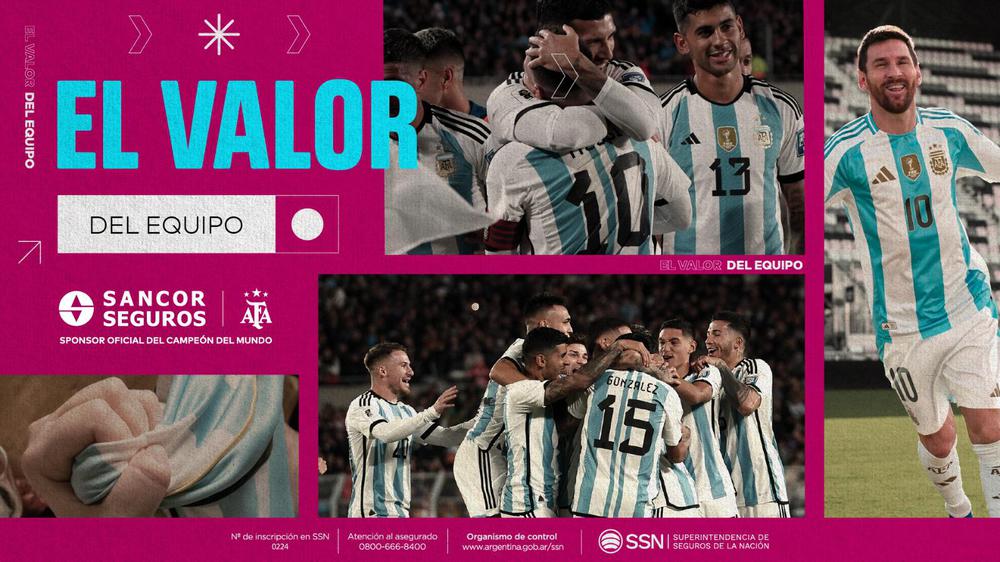 Sancor Seguros_Campaña publcitaria Copa América El valor del equipo