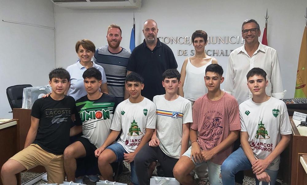 Reconocimiento basquet Sub 14