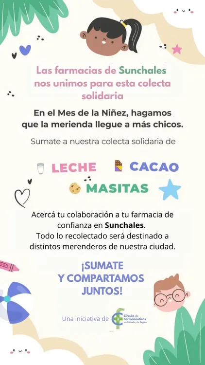Colecta solidaria farmacias