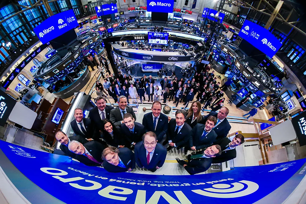 Banco Macro en la Bolsa NY 2