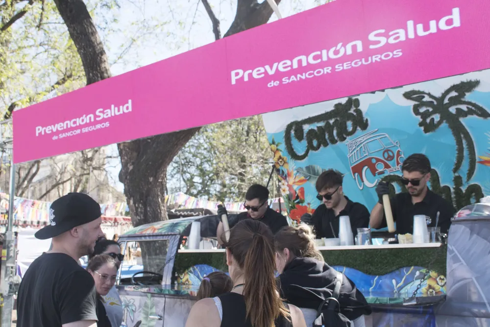 Barra de tragos sin alcohol y buena música, la previa de Prevención Salud (1)