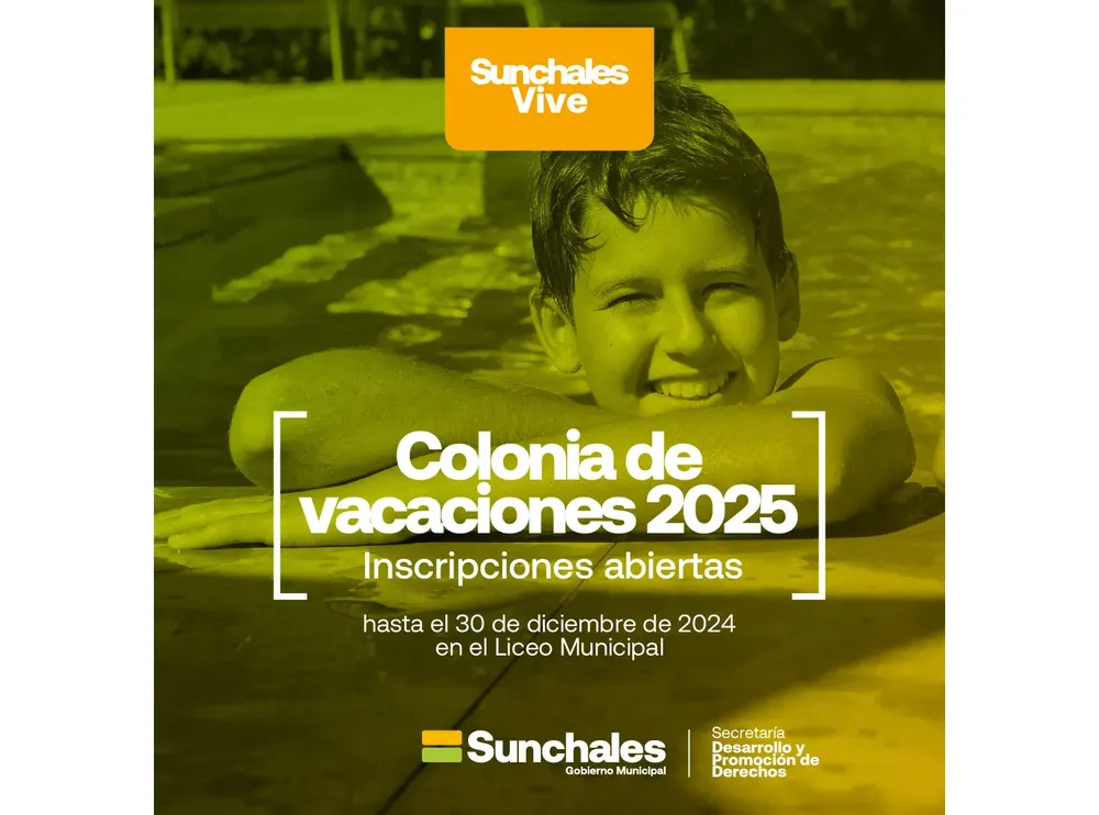 inscripciones colonia verano
