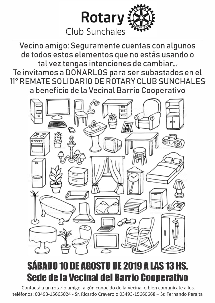 Remate solidario 2019