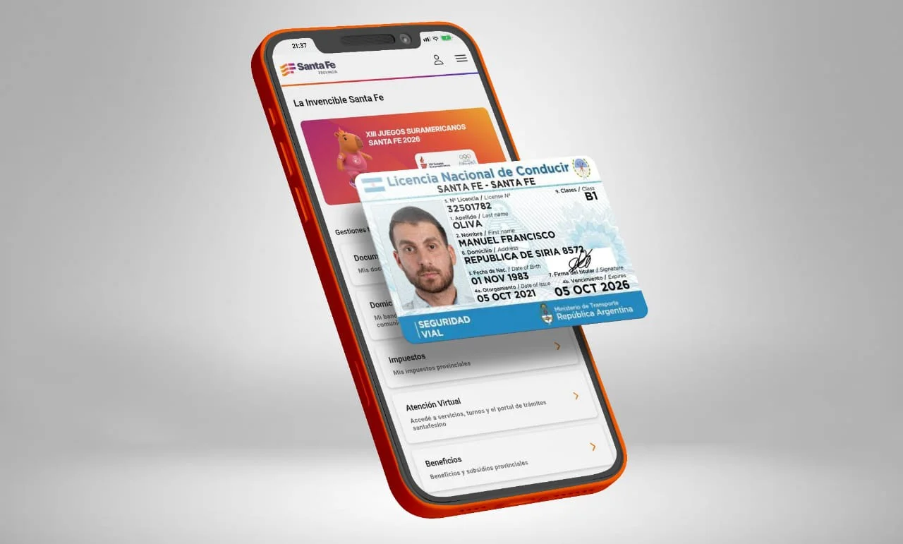Licencia de conducir digital