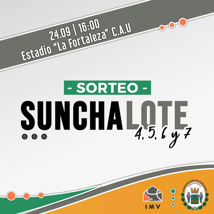 Sorteo sunchalote 4,5,6y7 bis
