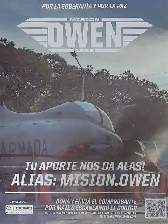 Poster campaña Mision Owen