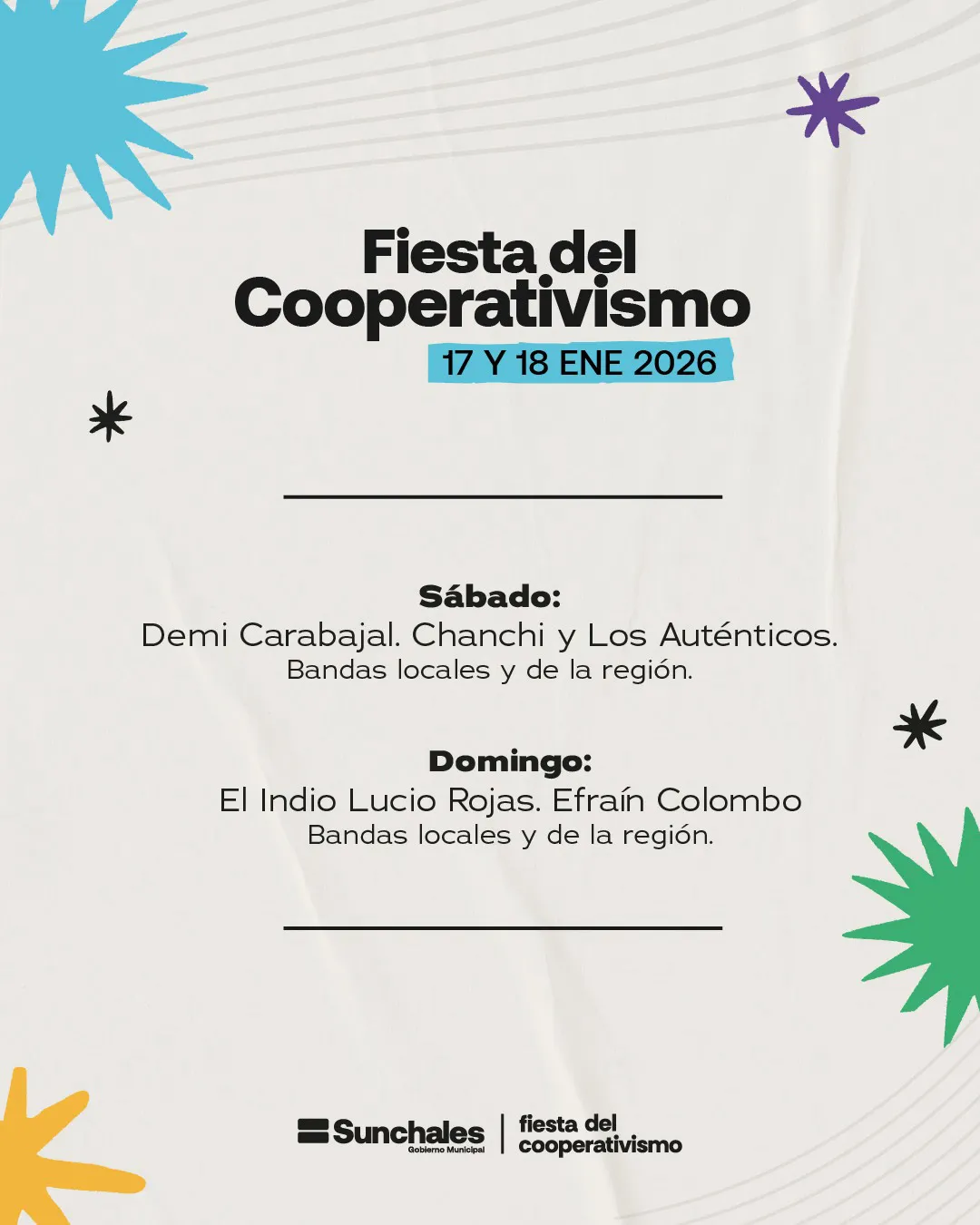 Fiesta de Cooperativismo - Enero 2026