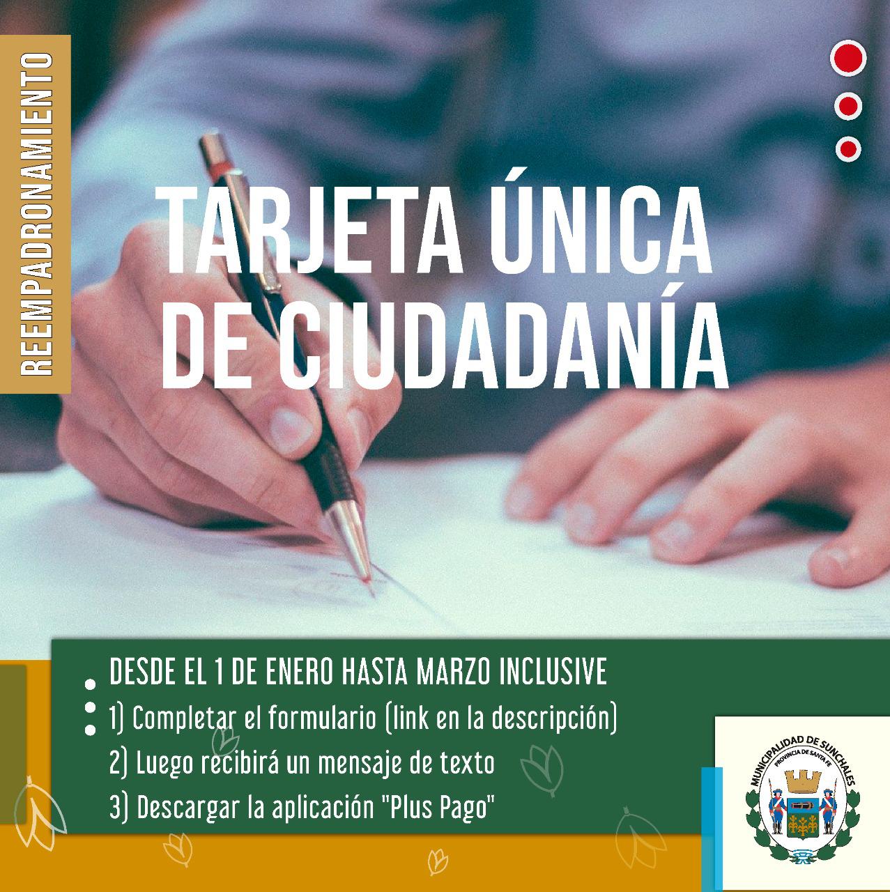 tarjeta unica de ciudadania