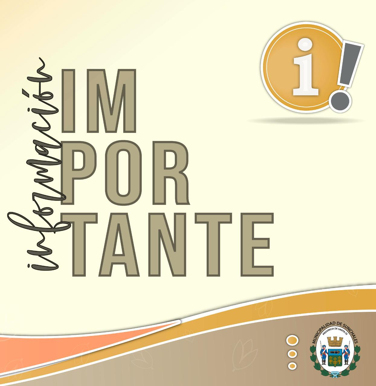 informacion importante