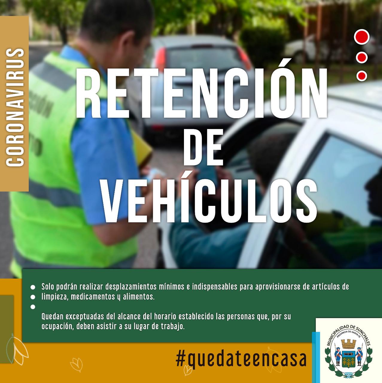retencion vehiculos