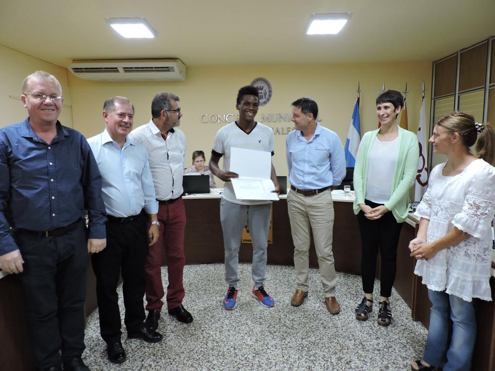 Beca deportiva a Nico Quiroga